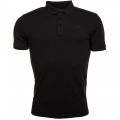 Mens Black Regular Fit S/s Polo Shirt 61336 by Armani Jeans from Hurleys