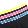 Mens Marine/Colours Core Logoband 3 Pack Trunks 108228 by Emporio Armani Bodywear from Hurleys