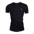 Mens Black Mitchell S/s T Shirt 13835 by Pretty Green from Hurleys