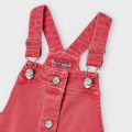 Girls Coral Twill Dungaree Dress 82343 by Mayoral from Hurleys