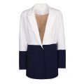 Womens Navy/Ivory Yavin Blazer 38439 by Forever Unique from Hurleys