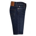 Mens Rye Mid Blue 511 Slim Fit Denim Shorts 57841 by Levi's from Hurleys
