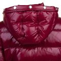 Womens Burgundy Authentic Fur Shiny Jacket 13974 by Pyrenex from Hurleys