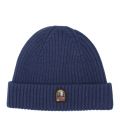 Mens Navy Branded Knitted Hat 48928 by Parajumpers from Hurleys
