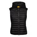 Womens Black Nikky Hybrid Gilet 93711 by Parajumpers from Hurleys
