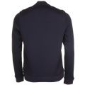 Mens Navy Bruno Quilted Bomber Sweat Top 61461 by Ted Baker from Hurleys