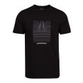 Mens Black Layered Eagle S/s T Shirt 86518 by Emporio Armani from Hurleys