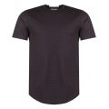 Mens Black Eagle Jacquard S/s T Shirt 29120 by Emporio Armani from Hurleys