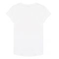 Girls White/Pink Neon Iconic Tiger S/s T Shirt 53641 by Kenzo from Hurleys