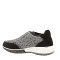 Womens Black Emina Studded Trainers 33439 by Moda In Pelle from Hurleys