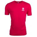 Mens Campus Red Small Logo S/s Tee Shirt 7835 by Franklin + Marshall from Hurleys