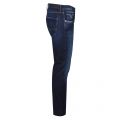 Mens Blue Anbass Hyperflex+ Slim Fit Jeans 41160 by Replay from Hurleys