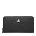 Womens Black Polly Zip Around Purse 92987 by Vivienne Westwood from Hurleys