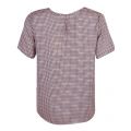 Womens Pink Mini Check S/s Top 28693 by PS Paul Smith from Hurleys