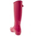 Womens Dark Ion Pink Original Tall Gloss Wellington Boots 18316 by Hunter from Hurleys