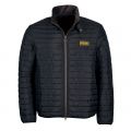 Mens Black Mind Quilted Jacket 92228 by Barbour International from Hurleys