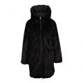 Womens Black Padded Reversible Coat 78304 by EA7 from Hurleys