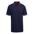 Athleisure Mens Navy Paul Curved S/s Polo Shirt 81124 by BOSS from Hurleys