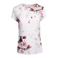 Womens White Periie Sandalwood Fitted S/s T Shirt 79777 by Ted Baker from Hurleys