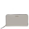 Womens Cement Frame Large Zip Around Purse 20552 by Calvin Klein from Hurleys