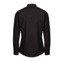 Mens Black Erondo Trim Extra Slim Fit L/s Shirt 56952 by HUGO from Hurleys