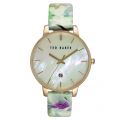 Womens Mother Of Pearl Dial Floral Strap Watch 52027 by Ted Baker from Hurleys