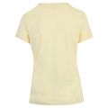 Womens Pastel Yellow The Slim Tee 17 S/s T Shirt 108113 by HUGO from Hurleys