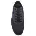 Athleisure Mens Black Saturn Lowp Knitted Trainers 23545 by BOSS from Hurleys