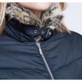 Womens Black Garvie Quilted Jacket 12396 by Barbour International from Hurleys