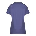 Casual Womens Dark Purple Temoire Circle S/s T Shirt 42608 by BOSS from Hurleys