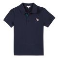 Boys Navy Ridley S/s Polo Shirt