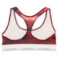Womens Red Printed Bralette 13540 by Calvin Klein from Hurleys