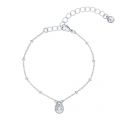 Womens Silver/Crystal Pasinni Mini Padlock Bracelet 54393 by Ted Baker from Hurleys