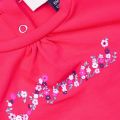 Baby Fuchsia Floral Logo Tee Shirt 6257 by Armani Junior from Hurleys