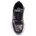 Womens Black Gold Stargaze Baroque Trainers 105737 by Versace Jeans Couture from Hurleys