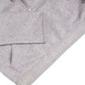 Womens Grey Heather Half Zip Hooded Sweat Top 20452 by Calvin Klein from Hurleys