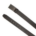 Mens Black Icon-Sr-V Leather Belt 88073 by BOSS from Hurleys