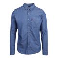 Mens Rinse Sunset Slim Fit Chambray L/s Shirt 76736 by Levi's from Hurleys