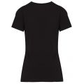 Womens Black Logo Heart S/s T Shirt 39432 by Love Moschino from Hurleys