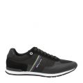 Mens Black Ericson Stripe Trainers 48696 by PS Paul Smith from Hurleys