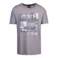 Casual Mens Light Grey Thrill 2 S/s T Shirt 44855 by BOSS from Hurleys