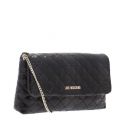 Womens Black Water Snake Skin Evening Bag 26967 by Love Moschino from Hurleys