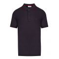 Mens Navy Refined Pique S/s Polo Shirt 44136 by Calvin Klein from Hurleys