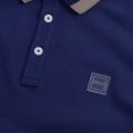 Casual Mens Navy Ptrans Tipped S/s Polo Shirt 73676 by BOSS from Hurleys
