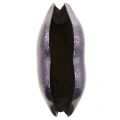 Womens Midnight Glitter Perspex Lips Clutch Bag 11849 by Lulu Guinness from Hurleys
