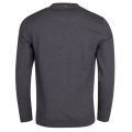 Mens Grey Marl Clements Crew Sweat Top 13825 by Pretty Green from Hurleys