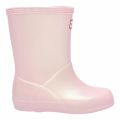 Girls Bella Pink First Classic Nebula Wellington Boots (4-8) 50116 by Hunter from Hurleys