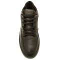 Mens Black Leather Omega Low Trainers 17260 by Android Homme from Hurleys
