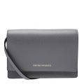 Womens Grey Branded Small Crossbody Bag 37176 by Emporio Armani from Hurleys
