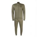 Mens Khaki Train Core ID Cotton Tracksuit 30613 by EA7 from Hurleys